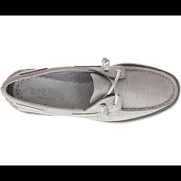 Sperry Vida Croc Boat Shoe - Picture 3 of 4